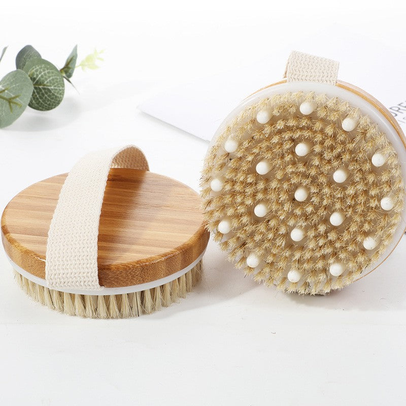 Circular bath brush massage brush