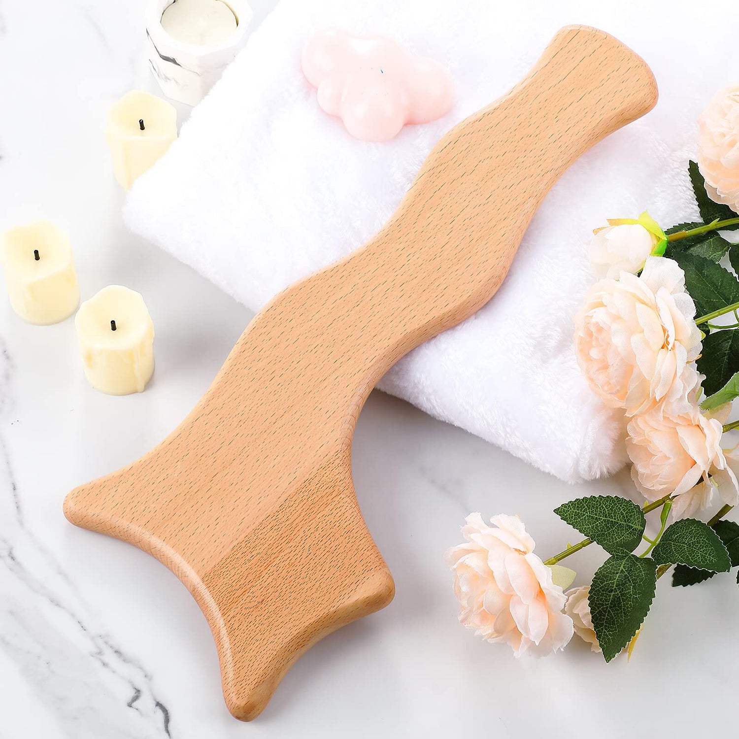 Wooden massage tools