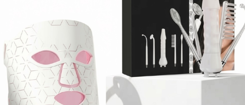 LED Face masks and high frequency wands