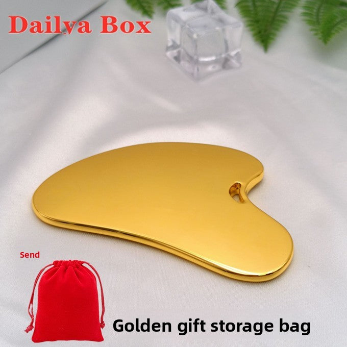 Heart Shape Spa Face Massage Beeswax Guasha Board