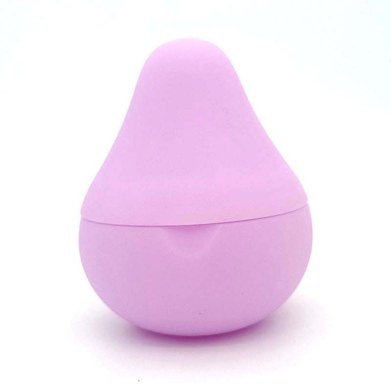 Silicone face mask ice cube
