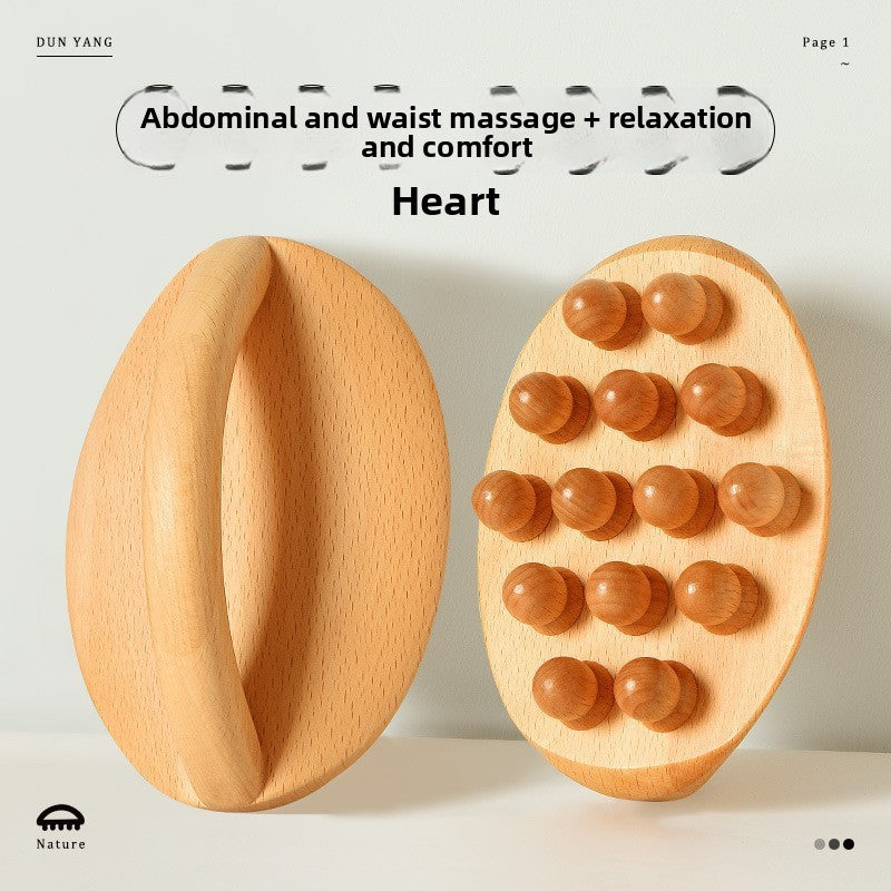 Wooden Acupressure Massage Brush for Body Relaxation
