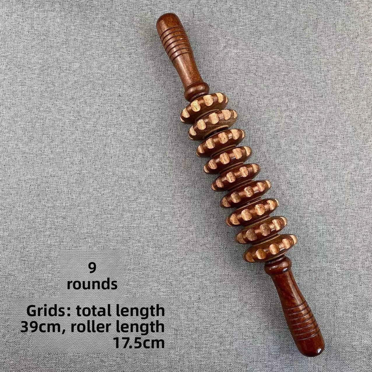 Wooden Muscle Massage Roller Stick