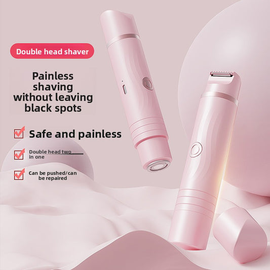 Double Head Electric Shaver for Hair Removal