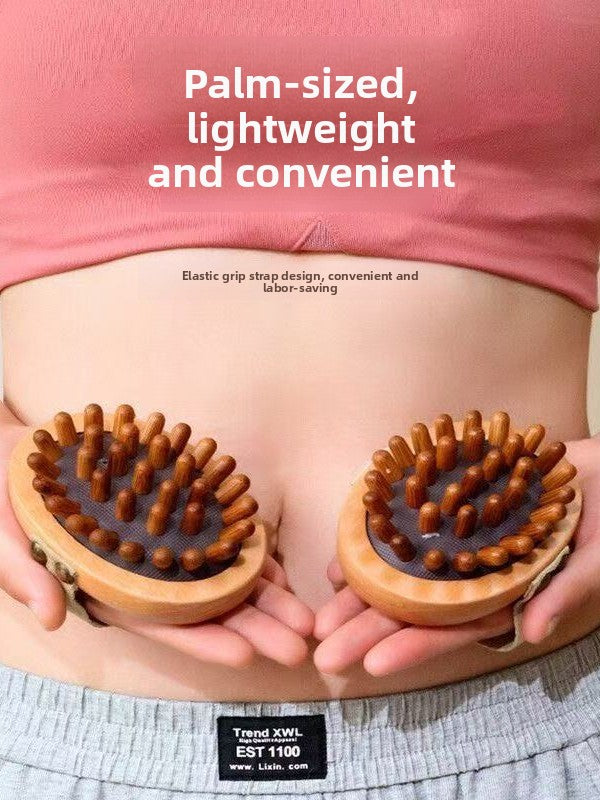 Wooden Meridian Massage Brush for Body Relaxation