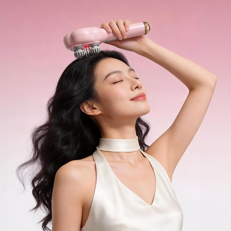 Portable Scalp Massage Comb with Air Cushion
