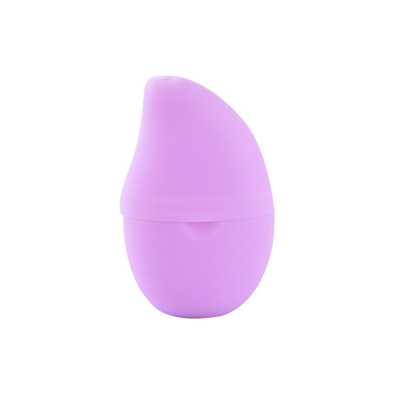 Silicone face mask ice cube