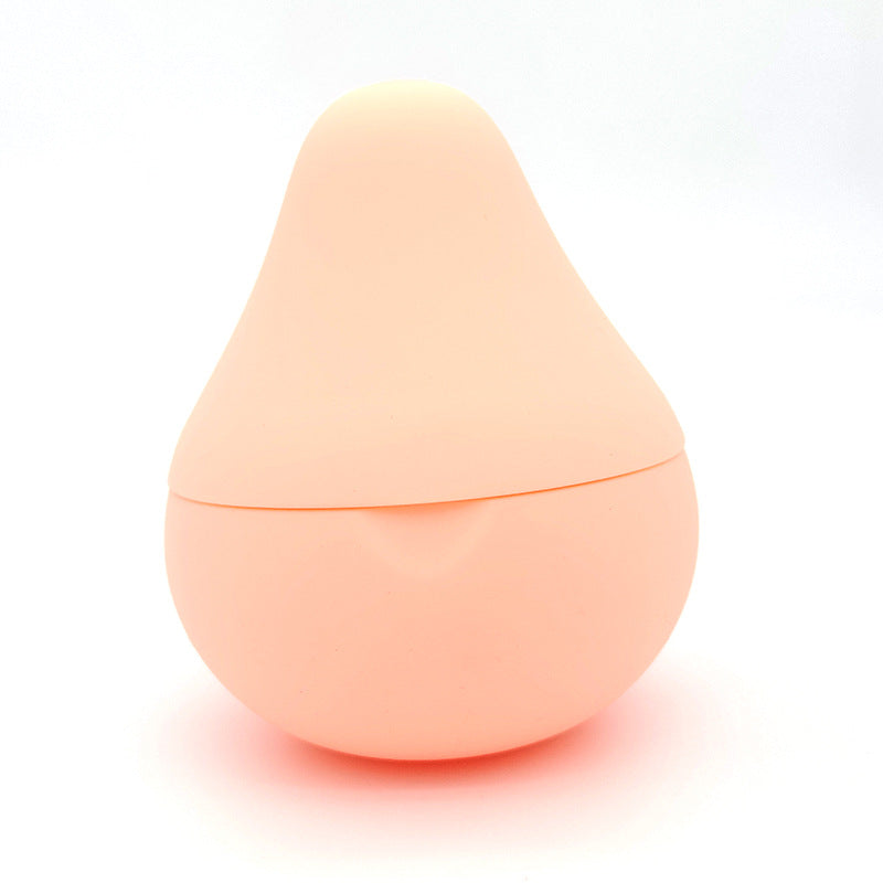 Silicone face mask ice cube