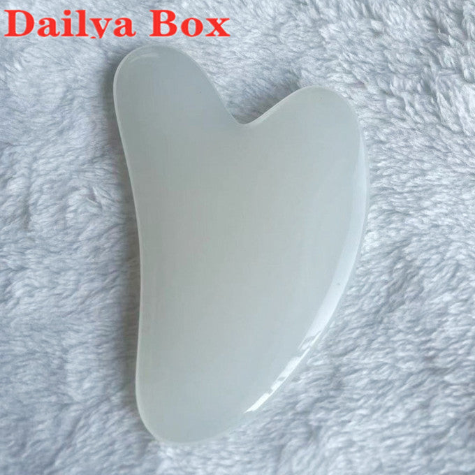 Heart Shape Spa Face Massage Beeswax Guasha Board