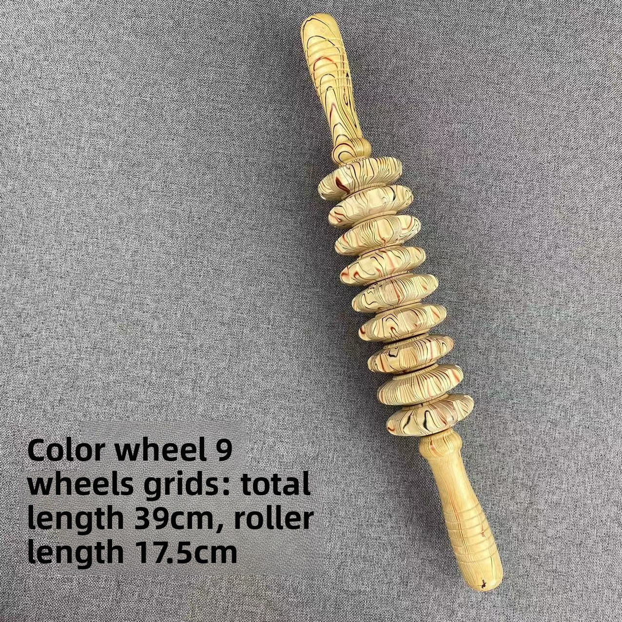 Thin Wooden Yoga Massage Roller
