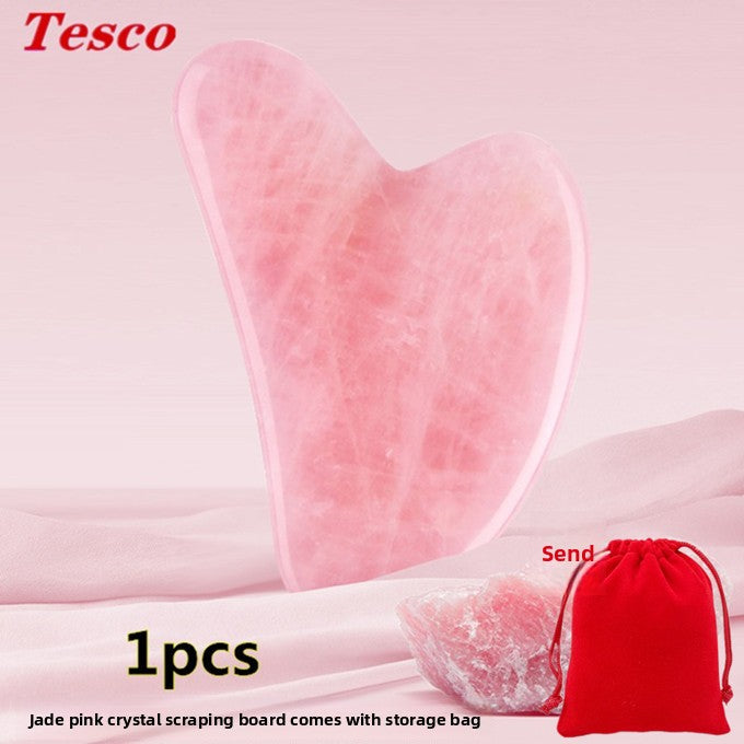 Heart Shape Spa Face Massage Beeswax Guasha Board