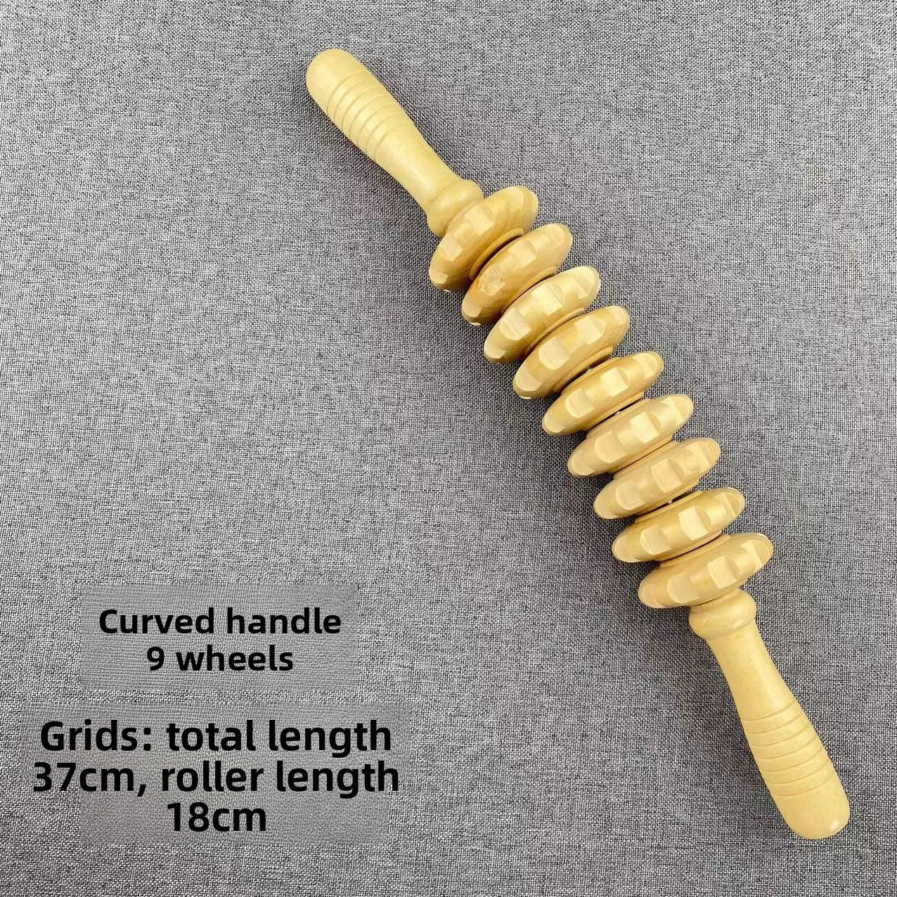 Wooden Muscle Massage Roller Stick