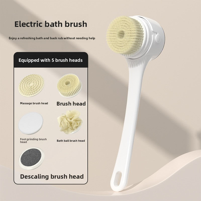 Electric Rotating Bath Brush with Waterproof Design