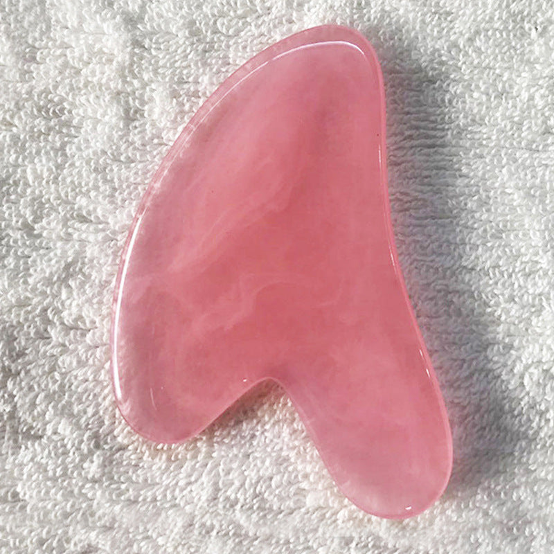 Heart Shape Spa Face Massage Beeswax Guasha Board