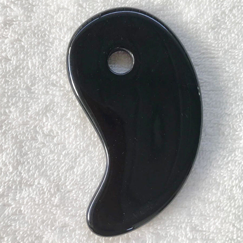 Heart Shape Spa Face Massage Beeswax Guasha Board