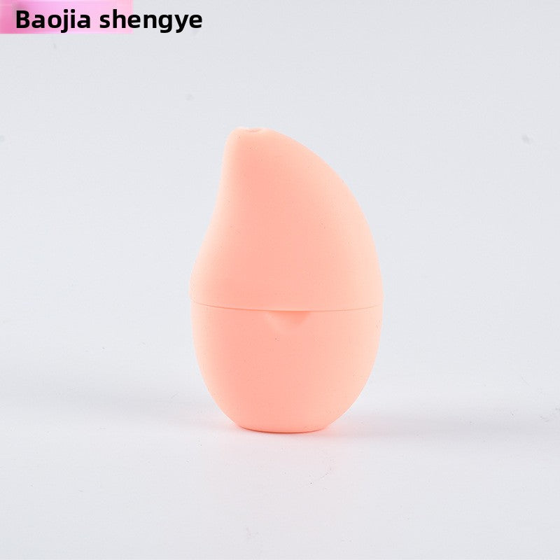 Silicone face mask ice cube