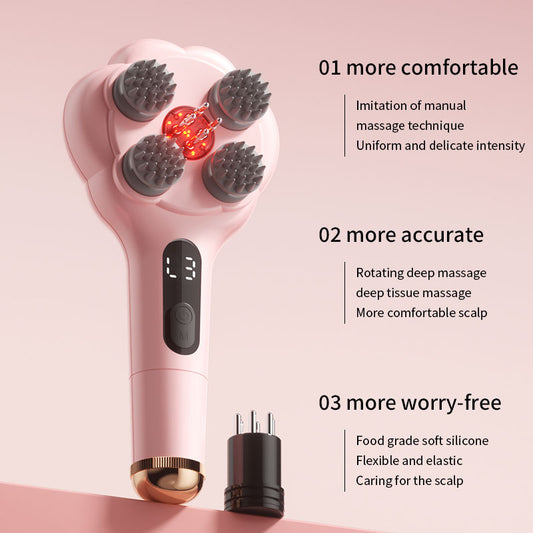 Portable Scalp Massage Comb with Air Cushion
