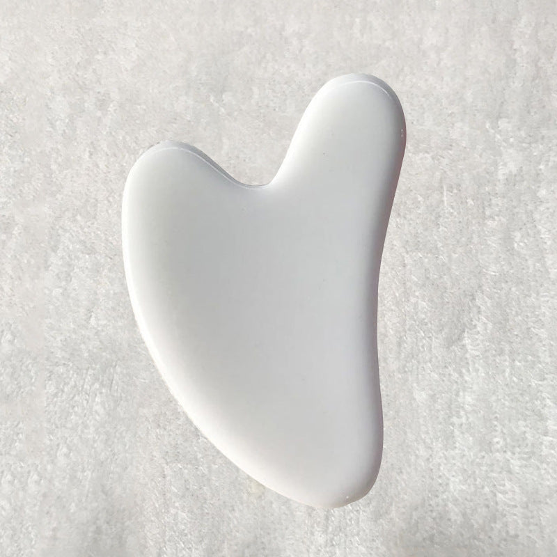Heart Shape Spa Face Massage Beeswax Guasha Board
