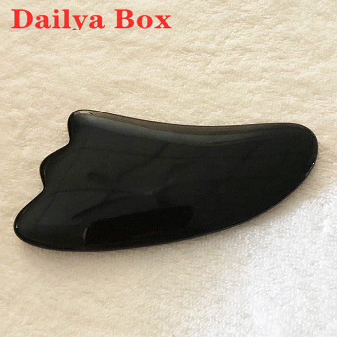 Heart Shape Spa Face Massage Beeswax Guasha Board