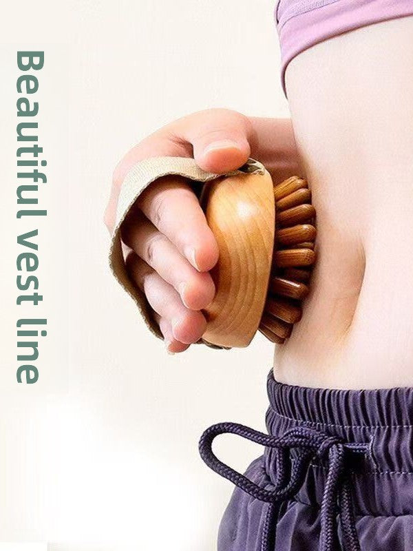 Wooden Meridian Massage Brush for Body Relaxation