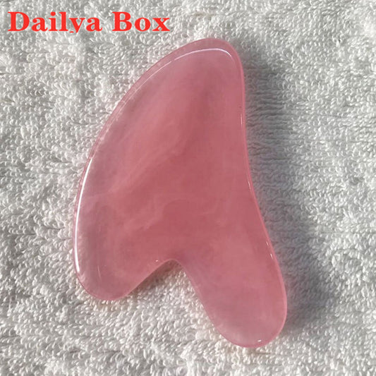 Heart Shape Spa Face Massage Beeswax Guasha Board