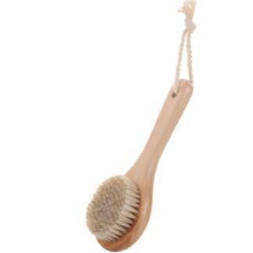 Handheld Body Bath Brush with Boar Bristles