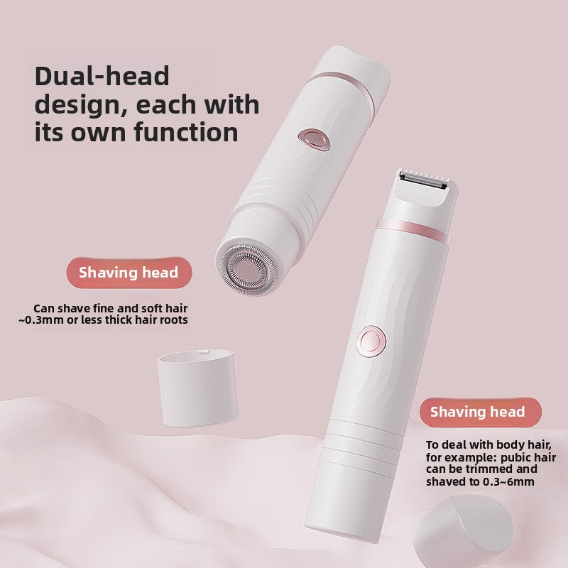 Double Head Electric Shaver for Hair Removal
