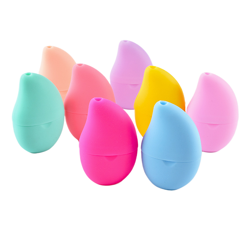 Silicone face mask ice cube