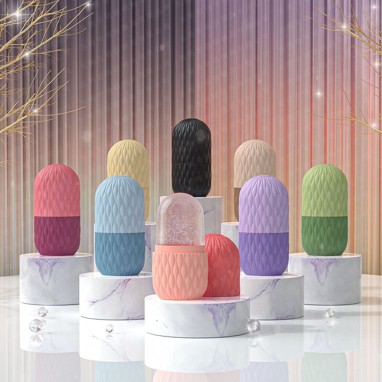 Face Ice Mold for Facial Massage and Beauty Treatment